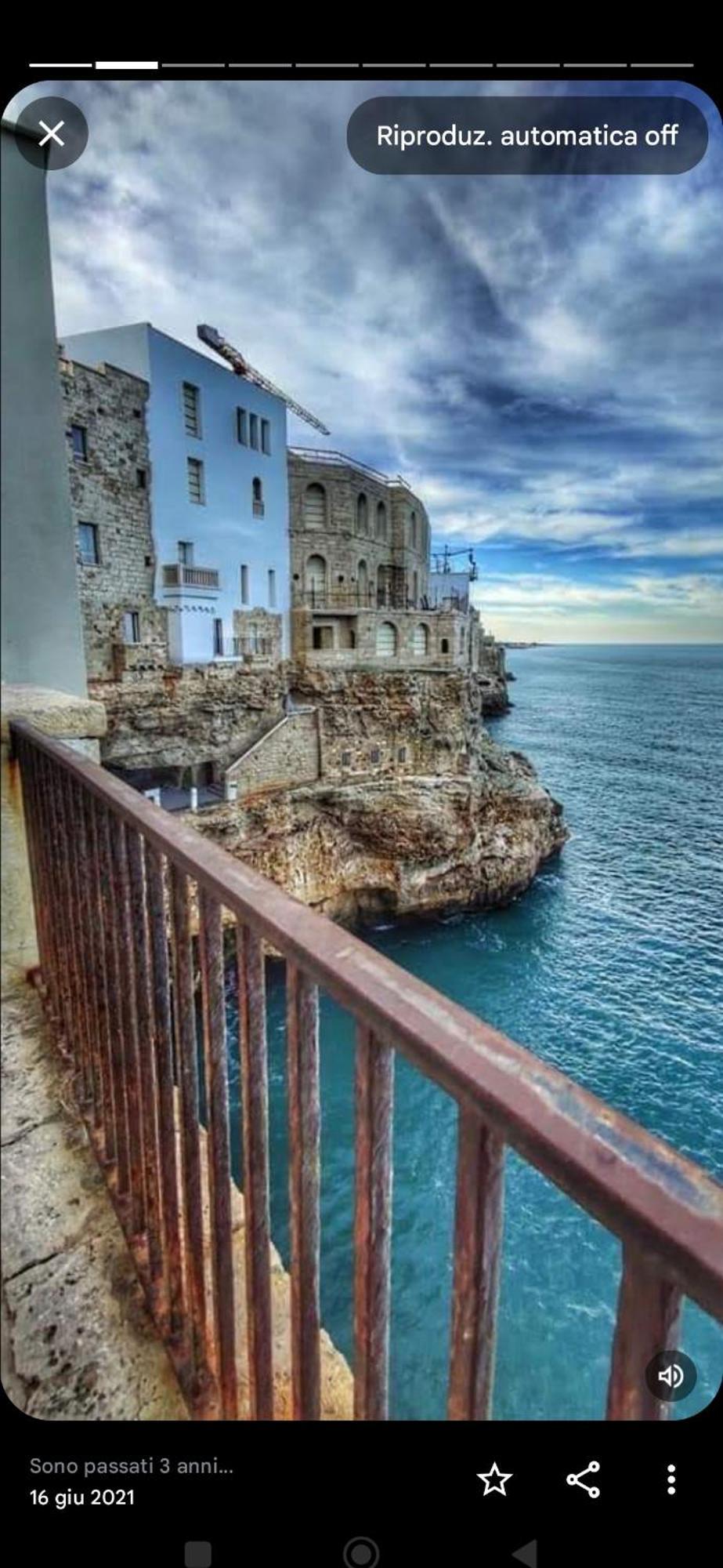 شقة Locazione Turistica Casa Adua بولينيانو آ ماري المظهر الخارجي الصورة